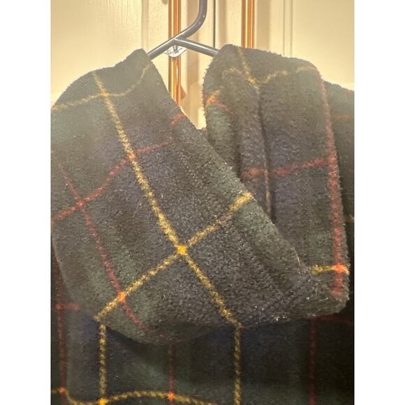 Lauren Ralph Lauren plaid Navy jacket vintage men’s large zippered casual - Picture 5 of 5